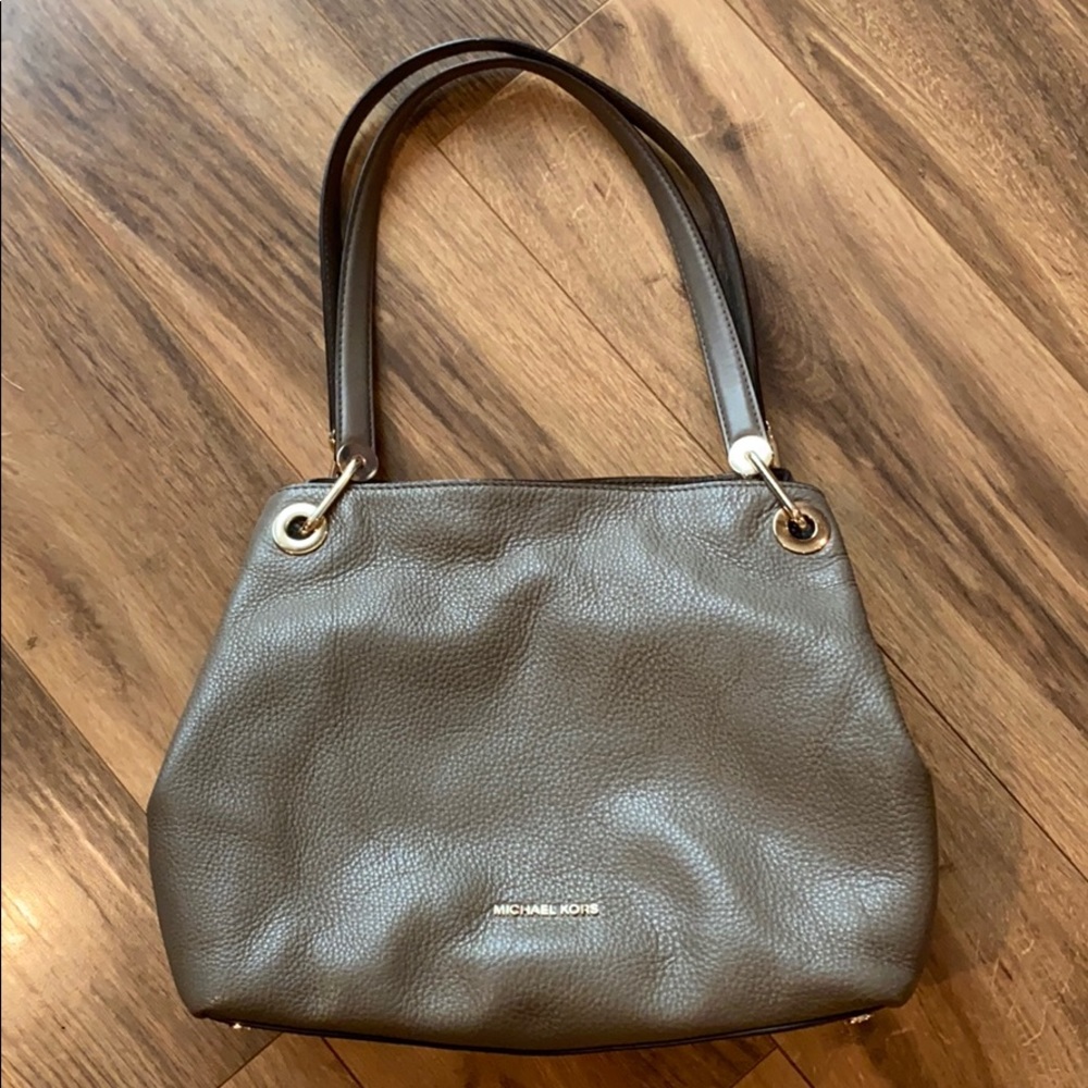 Genuine Michael Kors Raven Pebble Leather Tote